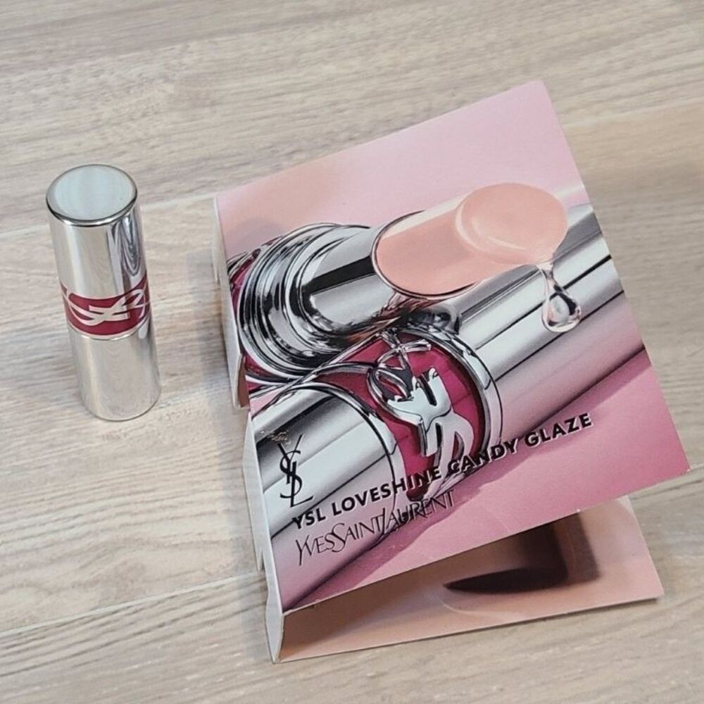 YSL Yves Saint Laurent Loveshine #2 Candy Glaze Lip Balm Mini .035 oz 1g New